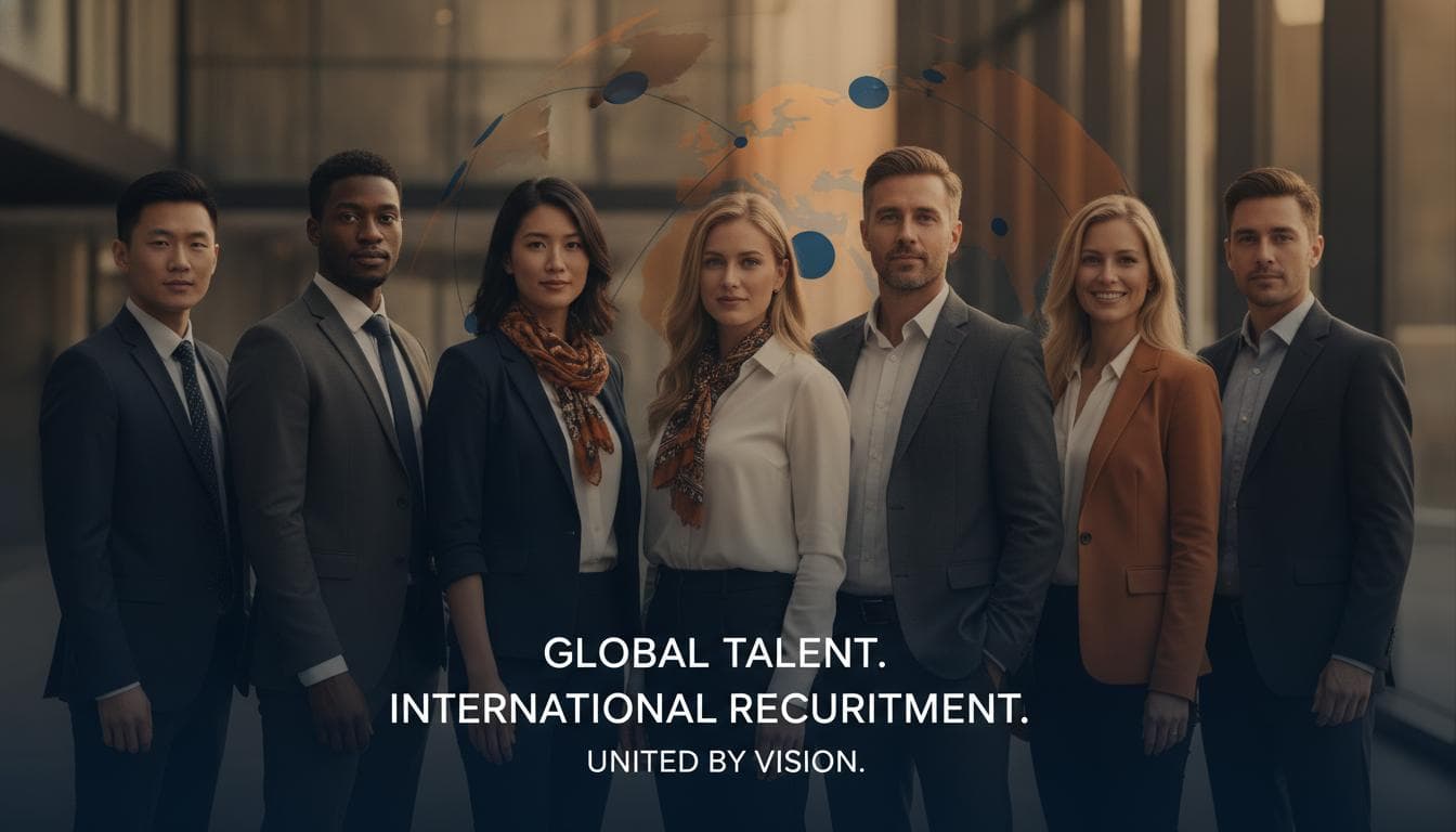 Internationales Team im Gespräch